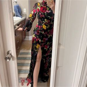 Lulu’s Formal dress with slit